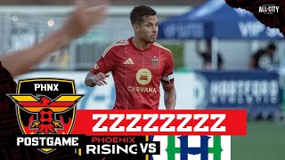 Phoenix Rising Take Point On The Road In 00 SNOOZEFEST Against Hartford Athletic [upl. by Renfred]