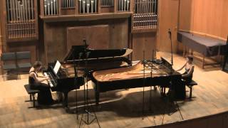 Brahms Waltzes for two pianos op39  Anastasia Gromoglasova amp Lubov Gromoglasova [upl. by Anayet]