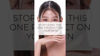 Stop Using This One Product on Your Skin skincare skincaretips [upl. by Sessler739]