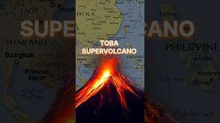 This super volcano almost wiped out all human beings ytshorts [upl. by Zakaria]