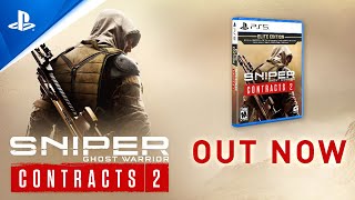 Sniper Ghost Warrior Contracts 2  Elite Edition Launch Trailer  PS5 [upl. by Irpac78]