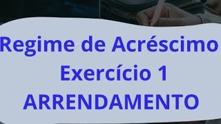 ACRÉSCIMOS E DIFERIMENTOS Conceitos e exercício 1 [upl. by Acebber577]