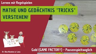 Mathespiel Grundschule Gold GAME FACTORY spielend lernen und lehren in Klasse 1 und 2 [upl. by Nylzaj407]