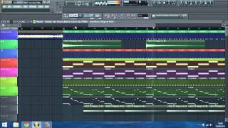 Sander van Doorn Martin Garrix amp DVBBS  Gold Skies FL STUDIO REMAKE [upl. by Eiddam881]