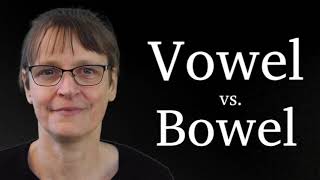 How to Pronounce Vowel vs Bowel Correctly and Confidently [upl. by Aekerly]