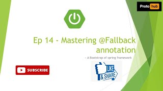 Mastering Fallback annotation  Spring Boot Tutorial Ep 14  Proto Hub [upl. by Jezabel179]