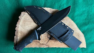 Schrade “LeRoy” Delta Series Bowie Knife [upl. by Koby835]