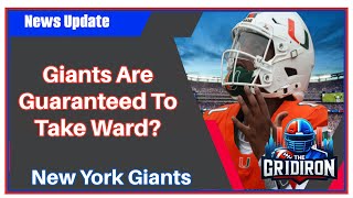 The Gridiron New York Giants Are Guaranteed To Take Cam Ward [upl. by Liuqnoj]