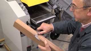 How to setup the Axminster AW 106 PT2 PlanerThicknesser  Part 2 [upl. by Hollis]