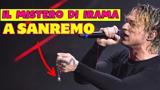 Irama a Sanremo 2024 Scopri il Mistero dietro alla Collana [upl. by Nanice]