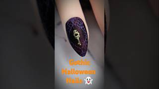 Gothic Halloween Nails 👻 [upl. by Ful]