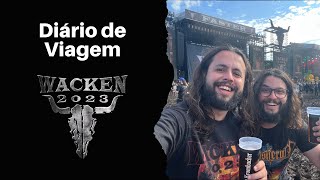 Diário de Viagem  Wacken Open Air 2023 [upl. by Acinok]