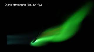 Beilstein test for halogens in organic compounds [upl. by Ripley]