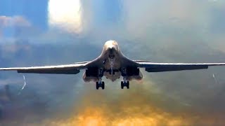 B1 Bomber In Action – Stunning Beautiful Footages [upl. by Nilerual]