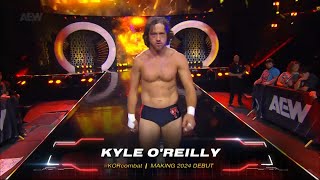 Kyle OReilly Entrance  AEW Collision March 16 2024 [upl. by Levinson]