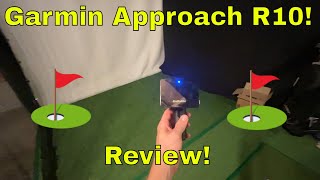 Garmin R10 Golf Launch Monitor Review Best Cheap Golf Launch Monitor 2024 Home Golf Simulator [upl. by Anauqaj]