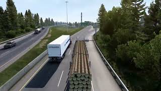 American Truck simulator owner operater season 1 episode 3 Custom Pete 379 by Jon ruda [upl. by Robb]