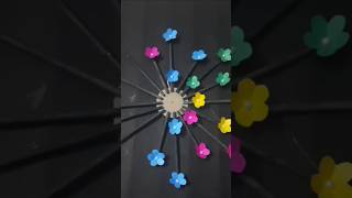 Very easy and beautiful paper wall hanging crafts ll Wall hanging ll paper flowers ll [upl. by Syramad]