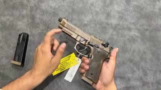 Beretta M9A4 9mm Full Review Blackstone Arms [upl. by Wilkison]