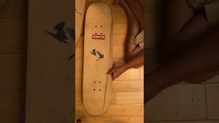 Resin Laden Clear Grip Tape Cleaning skateboarding cantwait physicaltherapy [upl. by Aikemahs455]