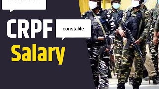 crpf ki salary training period me crpf armylover itbp army capf sscgd2024 [upl. by Paulo937]