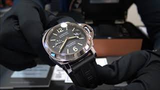 Panerai Luminor Marina PAM 104  WatchesGMT [upl. by Bianca174]