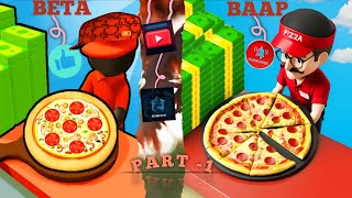 pizza ready game BAAP VS BETA PART 1🎯 How to manage a pizza hotel in the game 🎮 [upl. by Hayikaz]