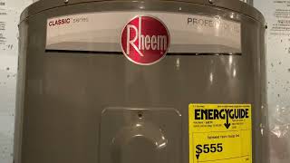 Rheem Water Heater RUSTED OUT in 6 years  Did Rheem make it right [upl. by Julee]