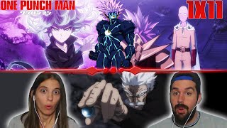 ¡BOROS DESATADO  REACCIÓN 1X11 ONE PUNCH MAN [upl. by Prochora51]