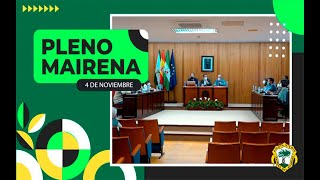 Pleno Ayuntamiento Mairena del Aljarafe 21 de noviembre 2024 [upl. by Paget]