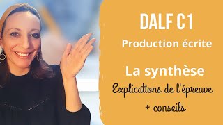 DALF C1 Présentation de lépreuve de la synthèse et conseils [upl. by Amak483]