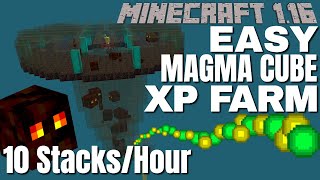 XP Farm amp Magma Cube Farm for Minecraft 116 Survival Minecraft Nether XP Farm Tutorial 2020 [upl. by Joselyn]