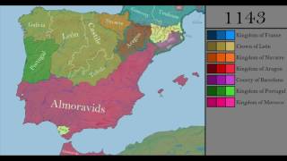 The History of Iberia Every Year [upl. by Htebzil]