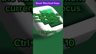 Best excel tips 💻👇❤️shortcut key virulshorts [upl. by Laverna958]