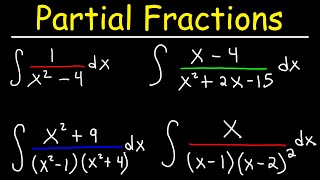 Integration By Partial Fractions [upl. by Law958]