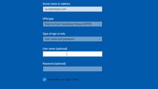 How To Configure VPN Connection on Windows 10 [upl. by Eanom584]