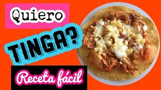 COMO HACER TINGA DE POLLO Y CHIPOTLE RECETA [upl. by Hanala]