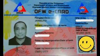 OWWA OFW eCARD ONLINE APPLICATION [upl. by Barbaraanne]