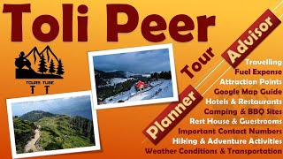 Toli Peer Rawalakot  Tolipeer Azad Kashmir  Toli peer 2024  Banjosa lake  Tours Tube tolipeer [upl. by Halyak]