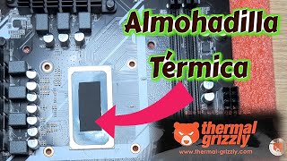 Almohadilla Térmica Grizzly Vs Pasta Térmica en CPU [upl. by Muraida]