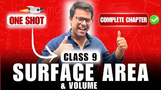 Surface Areas and Volume Class 9 in One Shot 🚀  Class 9 Maths  Chapter 11 Class 9 Maths [upl. by Babara]