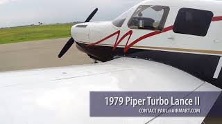 N78MR 1979 Piper Turbo Lance II For Sale At TradeAPlanecom [upl. by Torosian266]