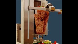 Slicing Robot  The coolest Doner Kebab Berlin [upl. by Leoni716]