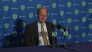 Press Conference Brian Schmetzer postmatch vs Houston Dynamo [upl. by Oecam389]