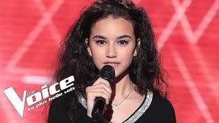 Yves Montand  Les feuilles mortes  Lilya  The Voice France 2018  Blind Audition [upl. by Arbba]