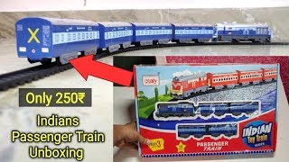 Centy Toys Indian Passenger Train Set Unboxing And Review Price Dabbagul Toy In Hindi [upl. by Aixela308]