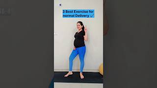 Best Exercises For Normal Delivery  Pregnancy Exercises normaldeliverytips pregnancyexercises [upl. by Kluge]