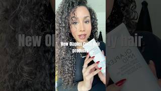 Trying Olaplex Curly Hair Products olaplex curlyhair [upl. by Melas]