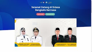 Aplikasi Sidesa Produk Inovasi Polbeng dalam Komitmen Membangun Desa Bermasa Kab Bengkalis [upl. by Llorre]