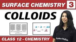 Surface Chemistry 03  Colloids  Class 12 NCERT [upl. by Ennaylime]